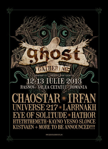Martin Lopez, Steve DiGiorgio, Joel Ekelöf si Kim Platbarzdis prezinta proiectul Soen la Ghost Gathering Rasnov 2013